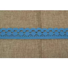 Színes, pamut csipke  /  2,5cm x 5y   13#