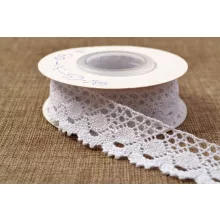Fehér csipke szalag / 3cm x 5y  03#