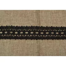 Színes, pamut csipke  / 2,5cm x 5y  20#