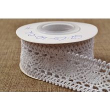Fehér csipke szalag / 4cm x 5y  02#