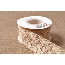Natúr csipke / 4cm x 5y   02#