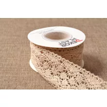 Natúr csipke / 4cm x 5y   02#