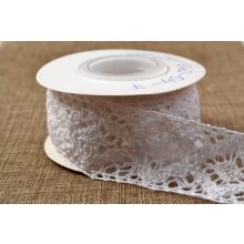 Fehér csipke szalag / 4cm x 5y 04#