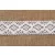 Fehér csipke szalag / 4cm x 5y 04#