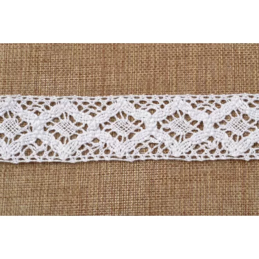 Fehér csipke szalag / 4cm x 5y 04#