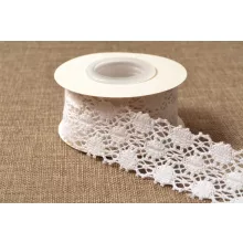 Fehér csipke szalag / 4cm x 5y  05#