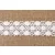 Fehér csipke szalag / 4cm x 5y  05#