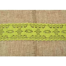 Színes, pamut csipke / 4cm x 5y  10#