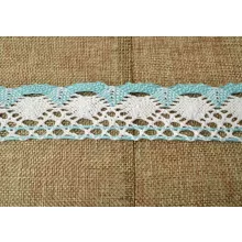 Színes, pamut csipke / 4cm x 5y  30#