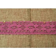 Színes, pamut csipke / 4cm x 5y  31#