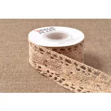 Natúr csipke / 4cm x 5y   02#