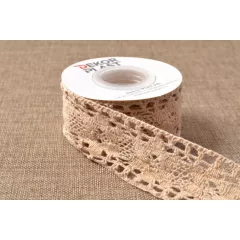Natúr csipke / 4cm x 5y   02#