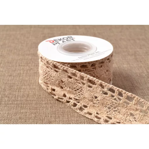 Natúr csipke / 4cm x 5y   02#