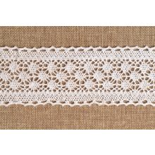 Fehér csipke szalag / 6cm x 5y   01#