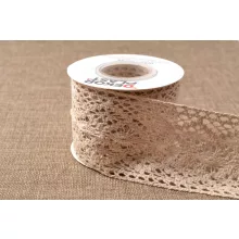 Natúr csipke / 7cm x 5y   02#
