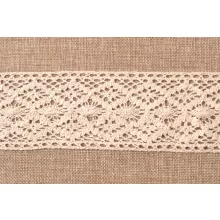 Natúr csipke / 7cm x 5y   02#