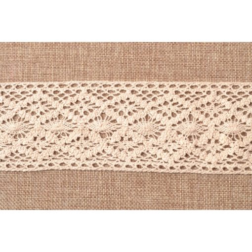 Natúr csipke / 7cm x 5y   02#