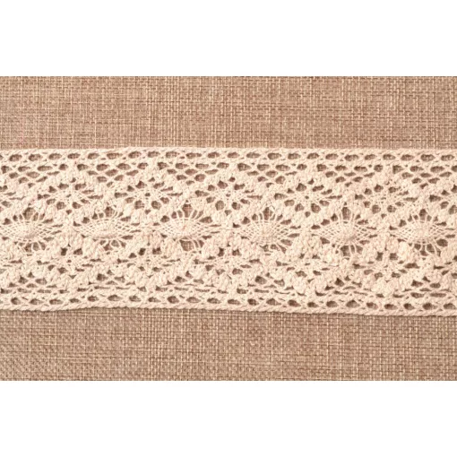 Natúr csipke / 7cm x 5y   02#