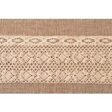 Natúr csipke / 8cm x 5y   01#