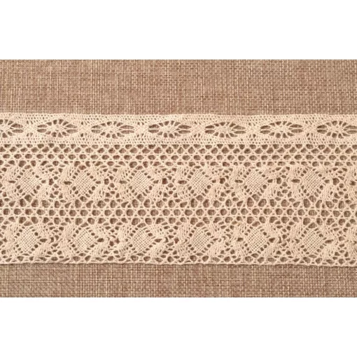 Natúr csipke / 8cm x 5y   01#
