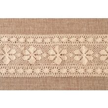 Natúr csipke / 8cm  x 5y  02#