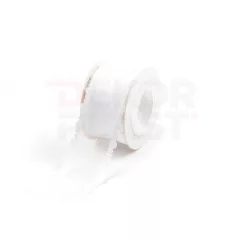 Szatén csipkés szélű hálós szalag / 4cm x 10y