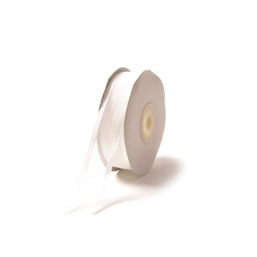 Szatén szélű organza szalag / 2,5cm x 25y  01#
