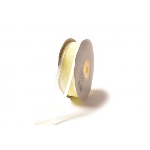 Szatén szélű organza szalag / 2,5cm x 25y   09#