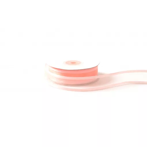 Szatén szélű organza szalag / 2,5cm x 25y  108#