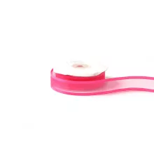 Szatén szélű organza szalag / 2,5cm x 25y  28#