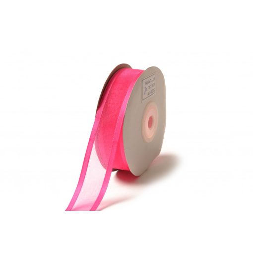 Szatén szélű organza szalag / 2,5cm x 25y  28#