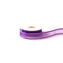 Szatén szélű organza szalag / 2,5cm x 25y  33#