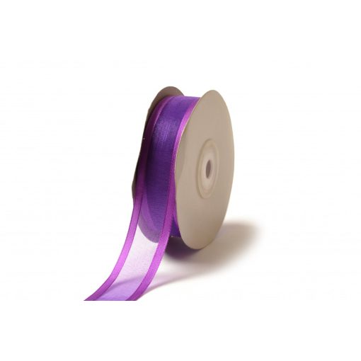 Szatén szélű organza szalag / 2,5cm x 25y  33#