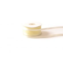 Szatén szélű organza szalag / 4cm x 25y  02#