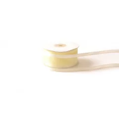 Szatén szélű organza szalag / 4cm x 25y  02#