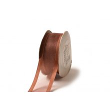 Szatén szélű organza szalag / 4cm x 25y  032#