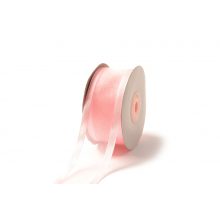 Szatén szélű organza szalag / 4cm x 25y  108#