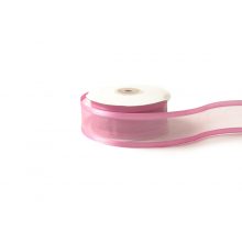 Szatén szélű organza szalag / 4cm x 25y  12#