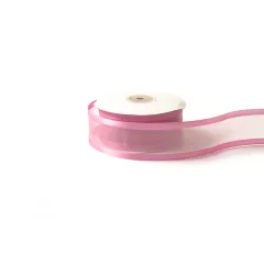 Szatén szélű organza szalag / 4cm x 25y  12#