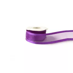 Szatén szélű organza szalag / 4cm x 25y  34#