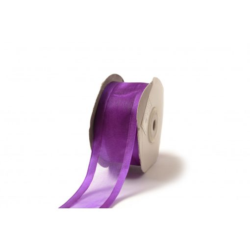 Szatén szélű organza szalag / 4cm x 25y  34#