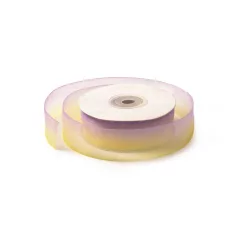 Színátmenetes organza szalag / 2,5cm x 25y   01#