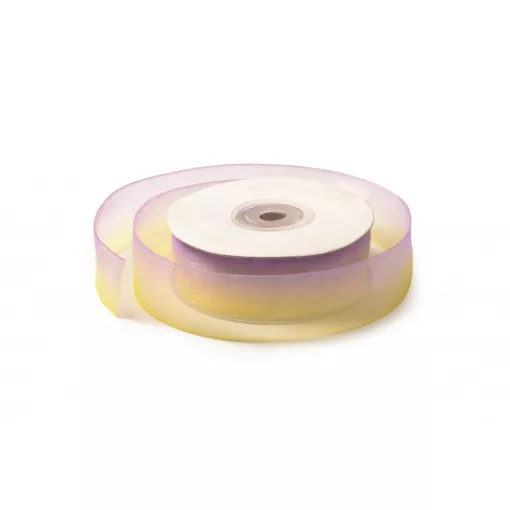 Színátmenetes organza szalag / 2,5cm x 25y   01#