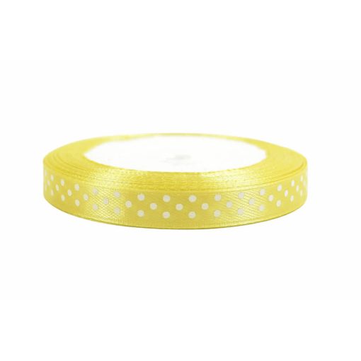 Pöttyös szatén szalag 1cm x 22.75m 