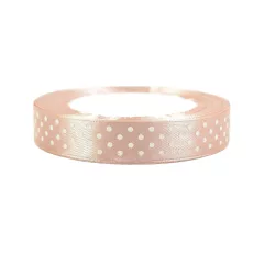 Pöttyös szatén szalag 1.5cm x 22.75m 