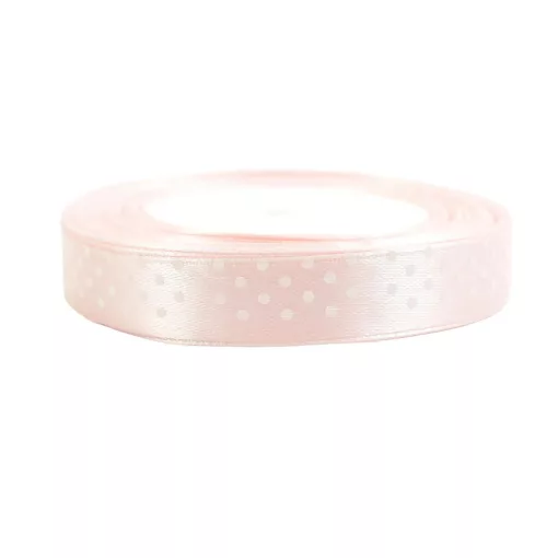Pöttyös szatén szalag 1.5cm x 22.75m 