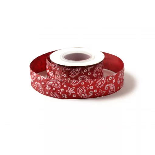 Hippi mintás ripsz szalag / 2,5cm x 10y  01#