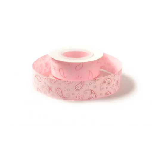 Hippi mintás ripsz szalag / 2,5cm x 10y  02#