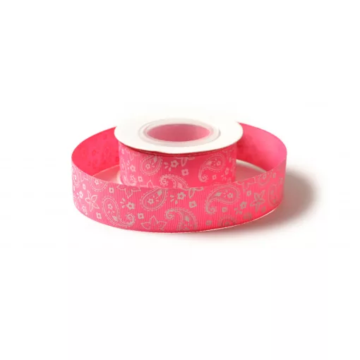 Hippi mintás ripsz szalag / 2,5cm x 10y  04#