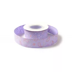 Hippi mintás ripsz szalag / 2,5cm x 10y  08#
